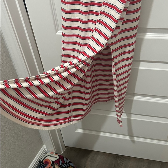 Universal Thread Red and White Striped dress - Picture 2 of 5